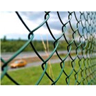 Green PVC Coated Chain Link - 12.5 Metre Rolls