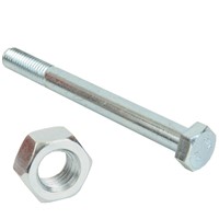 Bagged Hex Round Bolts & Nuts - High Tensile